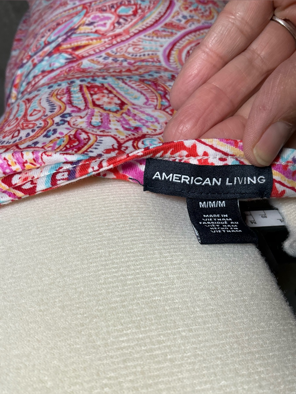 Paisley cotton maxi dress - Picture 7 of 8